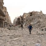 syria destruction refugees 