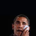 Obama Crying