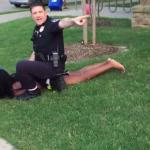 racist cops pool party hogtied gorilla zoo