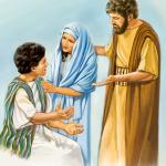 Mary and Joseph search for Jesus