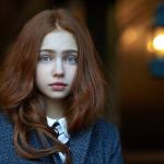 alexander vinogradov photography red hair girl young blue eyes j