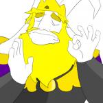 Asgore just right