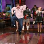 Jack Black dances