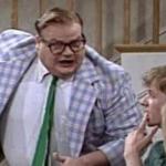 Chris Farley lives in a van down river now