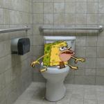 When you in the bathroom