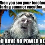 Summer Vaction meme
