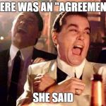 SO LET'S SEE THIS NET SCHOOL SPENDING DEAL | THERE WAS AN "AGREEMENT"; SHE SAID | image tagged in thread police,mayor,school committee,budget | made w/ Imgflip meme maker