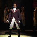 Leslie Odom Jr as Aaron Burr in Hamilton the Musical
