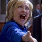 See what I did? | THAT IS; HILLARIOUS | image tagged in hillary shouting | made w/ Imgflip meme maker