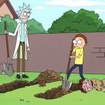 Rick and Morty Burial meme