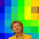hillary clinton rainbow lgbt gay Orlando election neoliberalism 