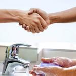 Shake and wash hands meme