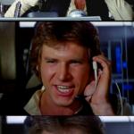 Bad Pun Han Solo meme