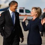 Barack and Hillary