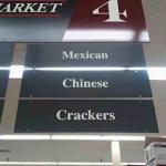 Racist grocery store meme