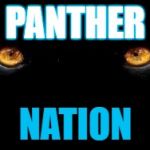 panther eyes. | PANTHER; NATION | image tagged in panther eyes | made w/ Imgflip meme maker