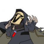 Reaper overwatch just right meme