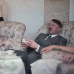 Hitler playing xbox