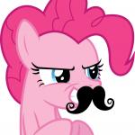 Moustache MLP meme