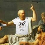 Socrates properly attired meme