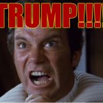 Kirk rages at Khan | TRUMP!!!! | image tagged in kirk rages at khan | made w/ Imgflip meme maker