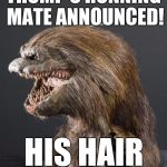 Critter | TRUMP'S RUNNING MATE ANNOUNCED! HIS HAIR | image tagged in critter | made w/ Imgflip meme maker