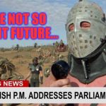 Meanwhile everyone in the EU will be speaking german | IN THE NOT SO DISTANT FUTURE... | image tagged in mad max prime minister | made w/ Imgflip meme maker