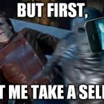 ZOOM | BUT FIRST, LET ME TAKE A SELFIE | image tagged in zoom,the flash,dc,selfie,funny memes | made w/ Imgflip meme maker