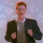 Never gonna give it up meme