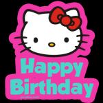 Hello kitty happy birthday 