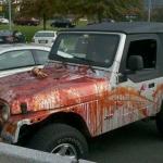 Bloody Jeep