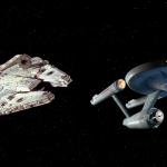 USS Enterprise Millenium Falcon meme