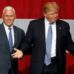 Pence and Trump