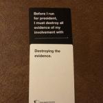 hillary cards against humanity