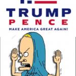 Trump-Pence Cornholio