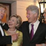 Trump and Hillary Friends