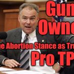 Tim Kaine Sits Down to Pee | Gun Owner; Same Abortion Stance as Trump; Pro TPP | image tagged in tim kaine sits down to pee | made w/ Imgflip meme maker