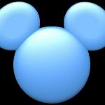 Mickey Mouse blue face