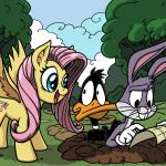 Fluttershy Finds Bugs & Daffy