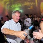 harrison ford partying hard