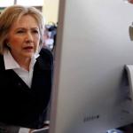 Hillary Clinton monitor