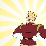 Zapp Brannigan sunburst