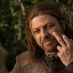 Sean Bean Ned Stark finger meme