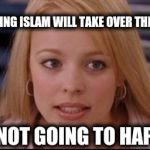 A house divided against itself cannot stand. | STOP SAYING ISLAM WILL TAKE OVER THE WORLD; IT'S NOT GOING TO HAPPEN | image tagged in stop trying to make x happen,islam,radical islam | made w/ Imgflip meme maker