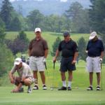 4 golfers