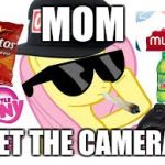 True MLG in ponies! | MOM; GET THE CAMERA! | image tagged in mlg pony,memes,mlg,mom get the camera,ponies | made w/ Imgflip meme maker