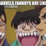 Shame another DC movie gets another bad review. | MARVELS FANBOYS ARE LIKE.. | image tagged in laughs,suicide squad | made w/ Imgflip meme maker