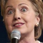 Hillary crazy eyes