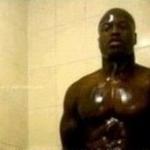 A Black Man In The Shower