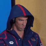 Angry Michael Phelps